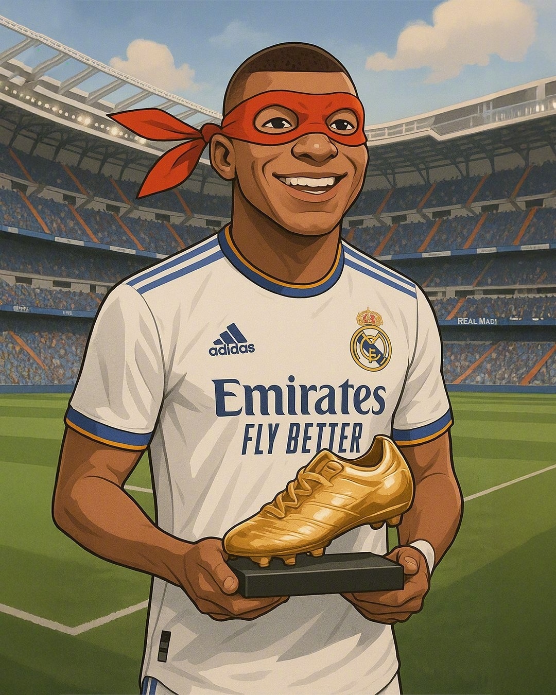 球迷：这球踢得跟动画一样